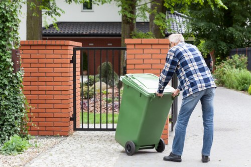 Residential skip placement in Mottingham street