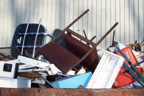 Household waste recycling process